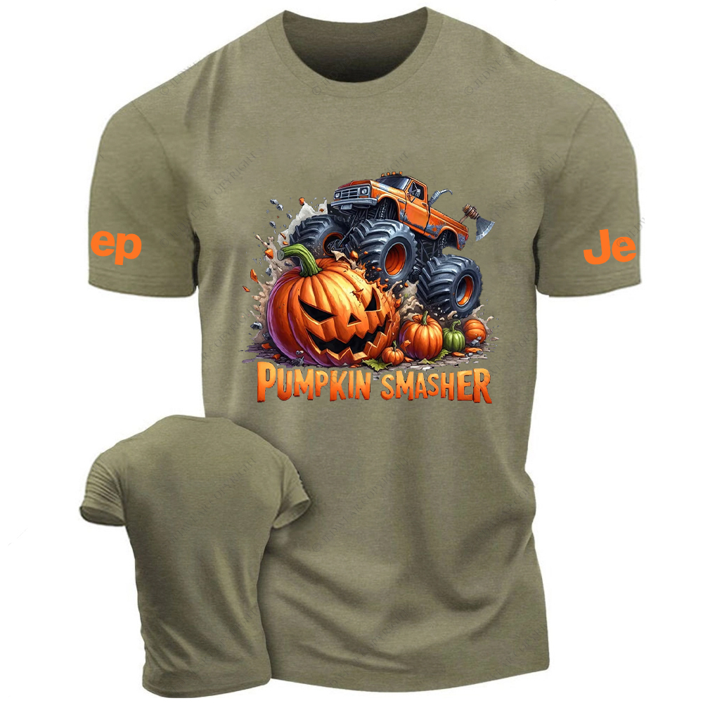 Pumpkin Halloween Smasher Jp T-Shirt