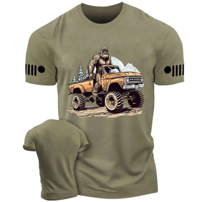 Monkey Driving A Car Jp T-Shirt