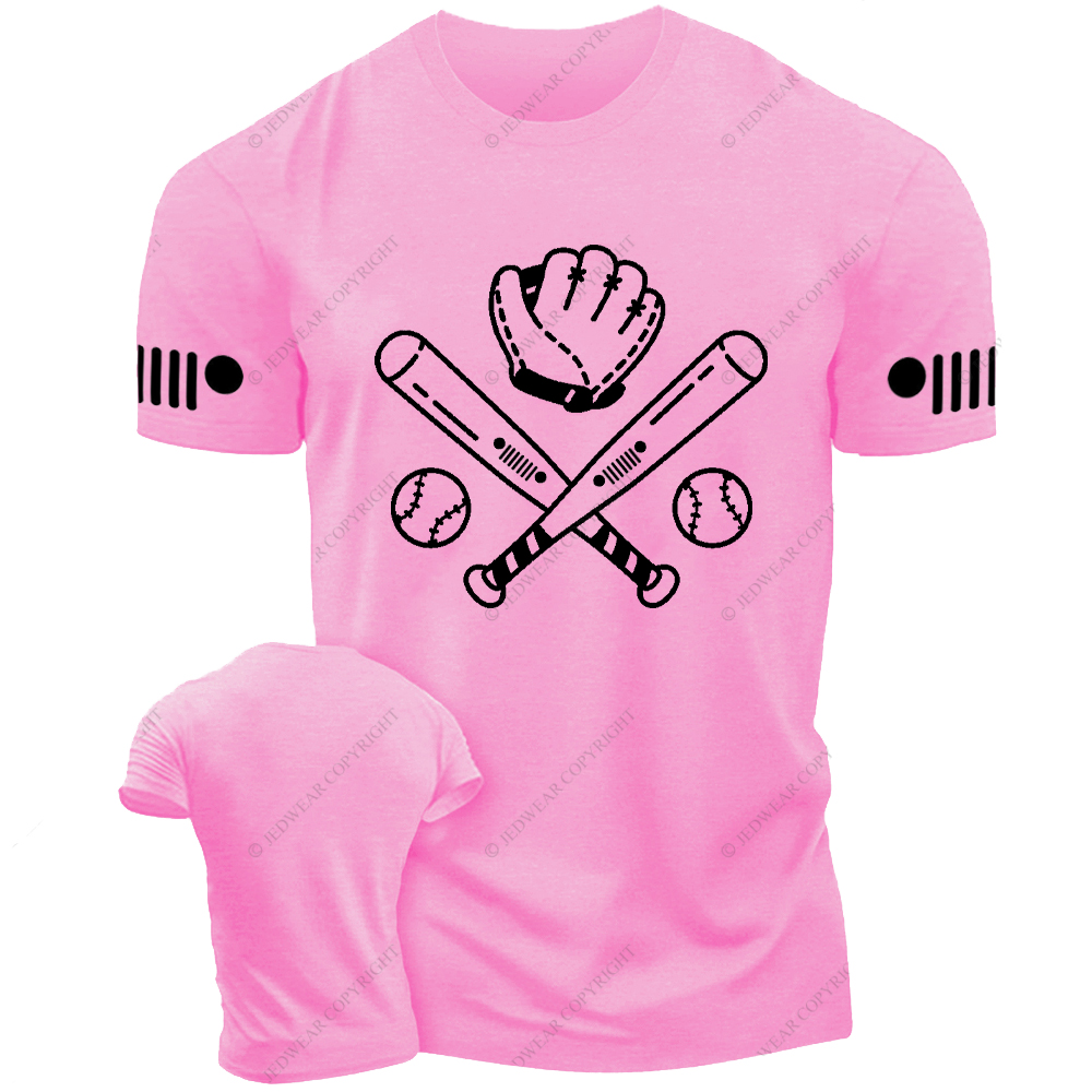Baseball Bat Baseball Glove Baseball Team Jp T-Shirt