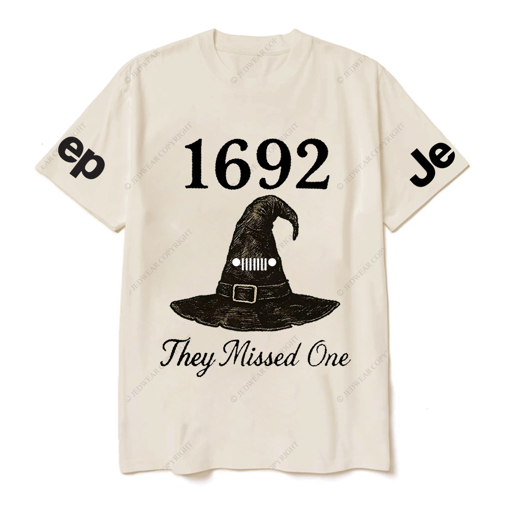 Halloween Cap 1692 They Missed One Jp T-Shirt