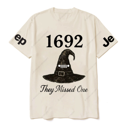 Halloween Cap 1692 They Missed One Jp T-Shirt