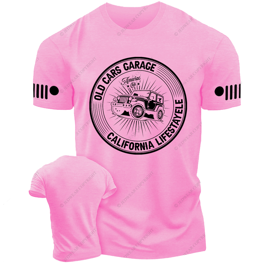 Old Cars Carace California Lifestayele Jp T-Shirt