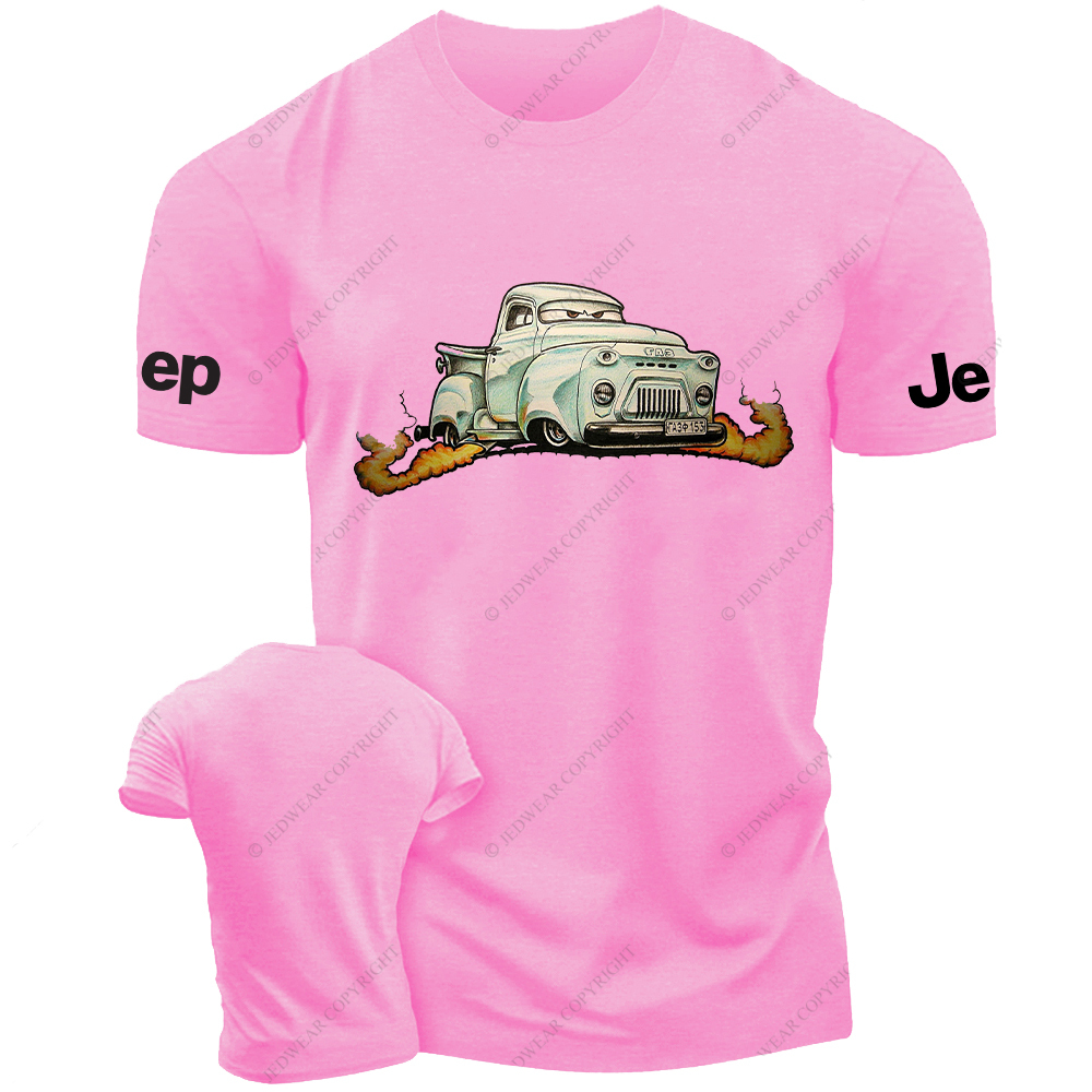 Funny Cartoon Colored Pencil Drawing Jp T-Shirt