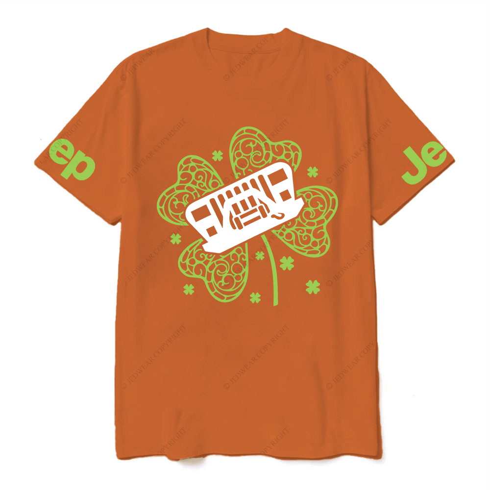 Four-Leaf Clover Flowers And Plants Jp T-Shirt