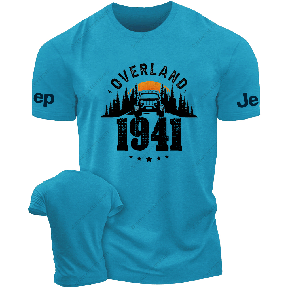 Tree Sunset Overland Since 1941 JP T-Shirt