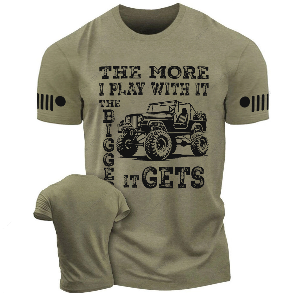 Wrangler The More I Play With It The Bigger I Gets Jp T-Shirt