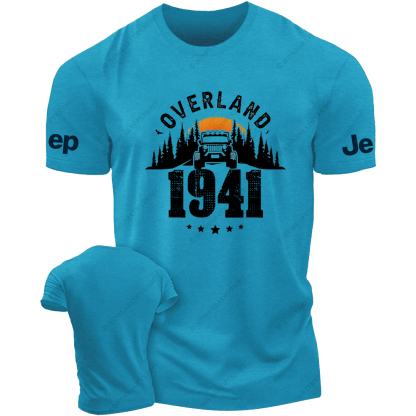 Tree Sunset Overland Since 1941 JP T-Shirt