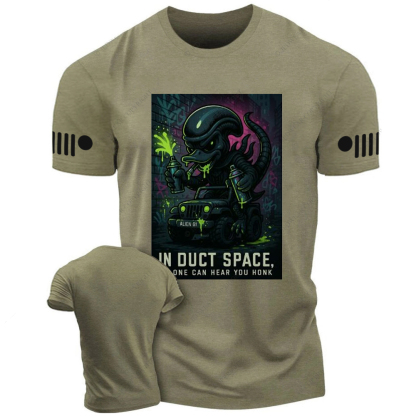 Alien Duck Off-Road In Duct Space Jp T-Shirt
