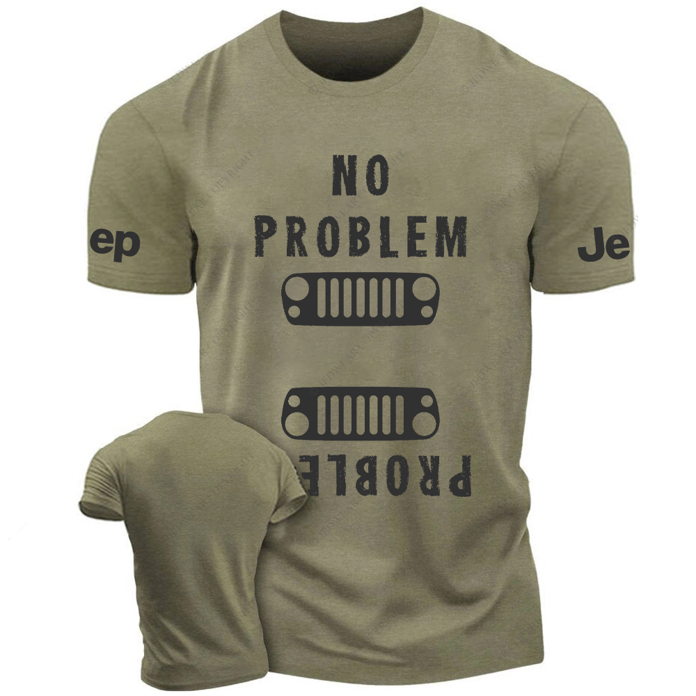 No Problem Wrangler JK Grill Jp T-Shirt