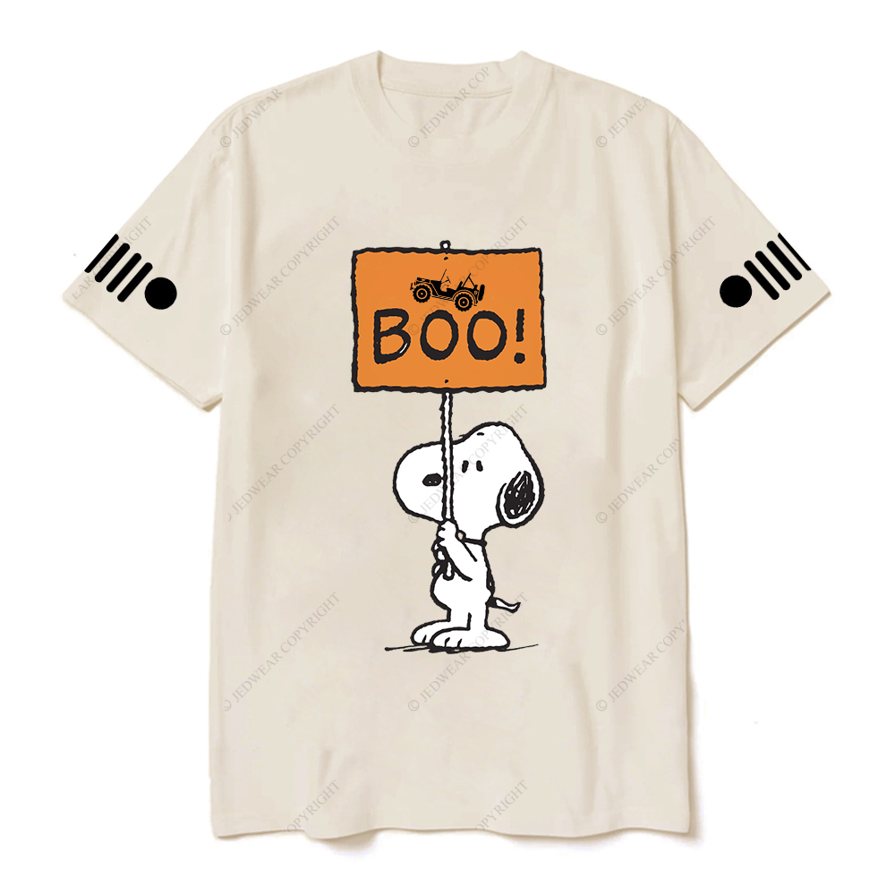 Step Into The Whimsical World Of Halloween Boo Jp T-Shirt