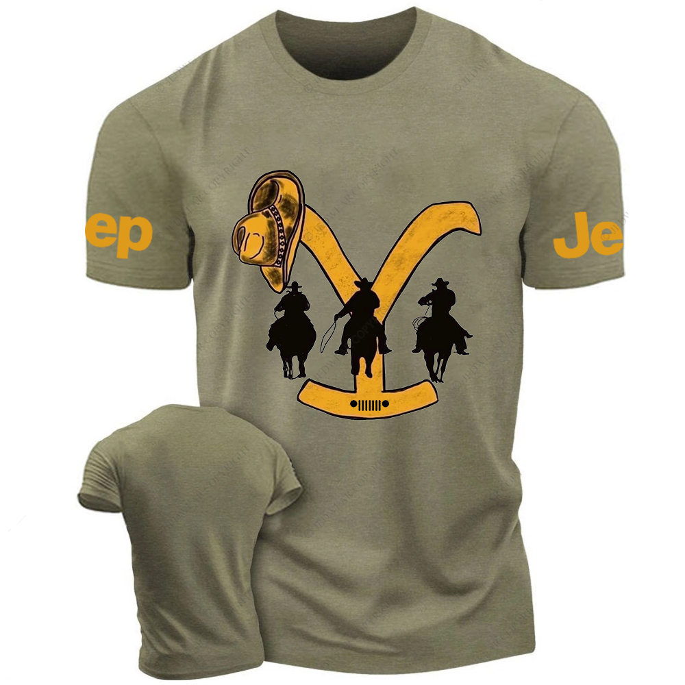 Yellowstone Cowboy Hat Jp T-Shirt