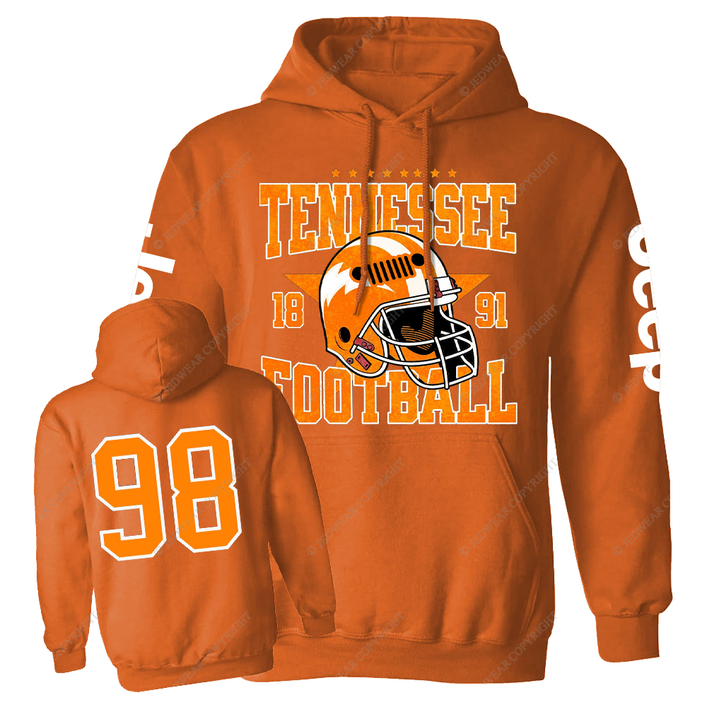 Tennessee Football Retro Nashville Jp Casual Hoodie