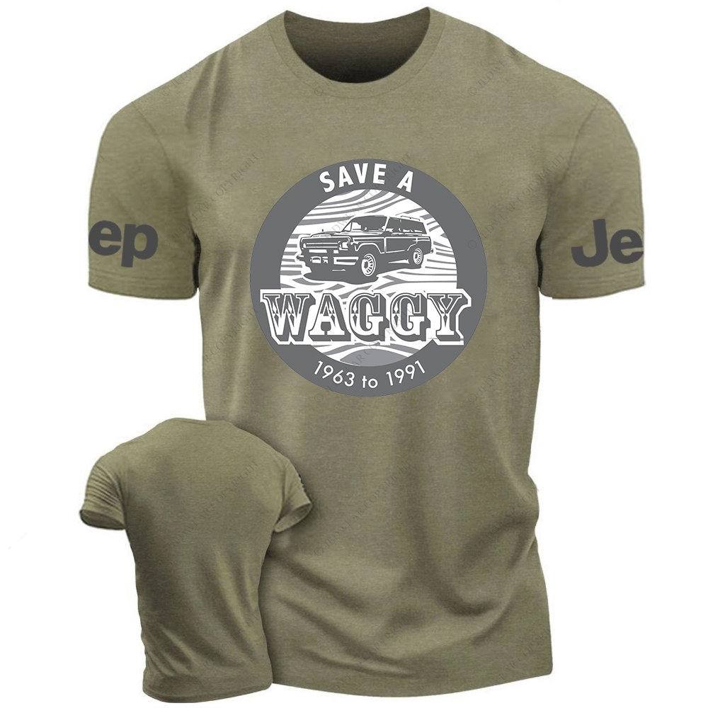 Save A Waggy Gray Classic Jp T-Shirt