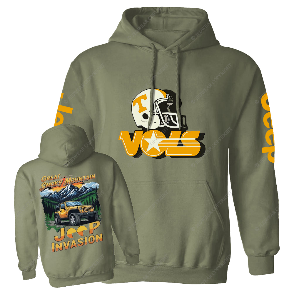 Great Smoky Mountain Invasion Sun Tree Jp Casual Hoodie