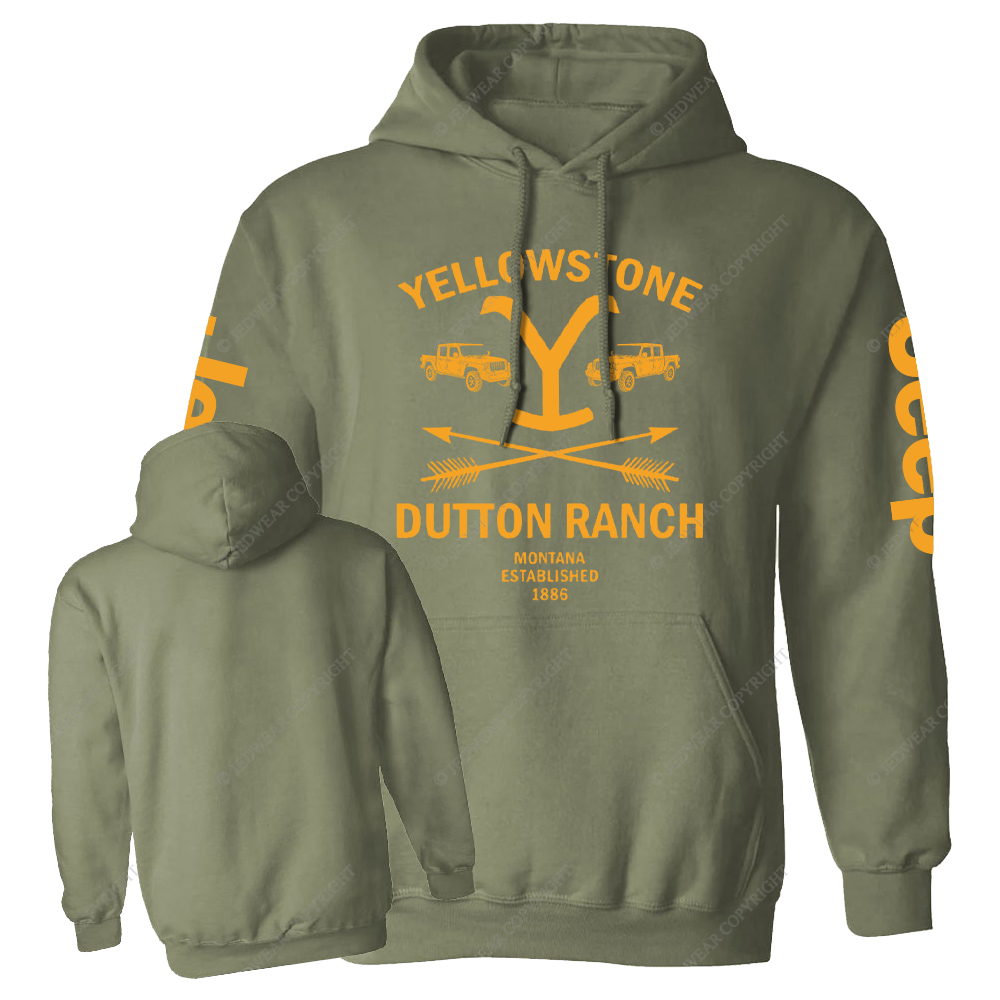 Yellowatone Dutton Ranch Jp Casual Hoodie