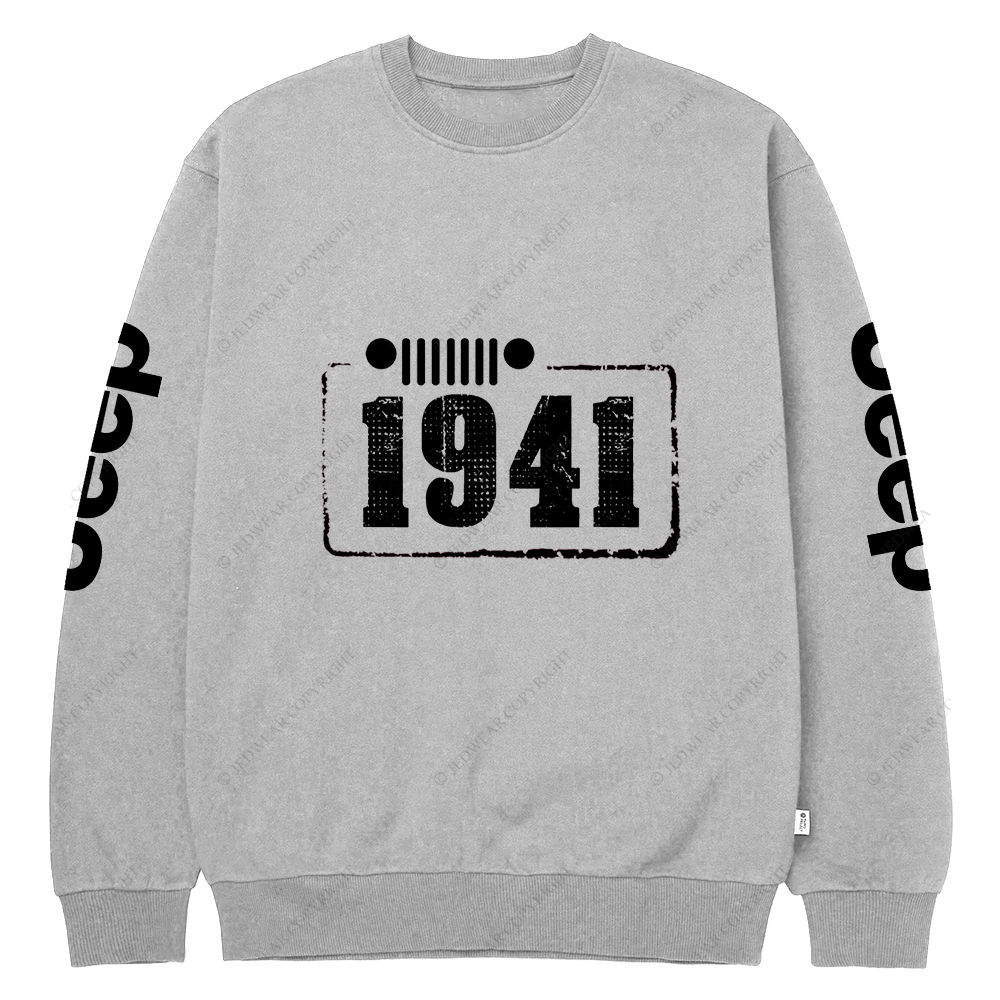 Created Times Since 1941 Jp Crew Neck Sweatshirt