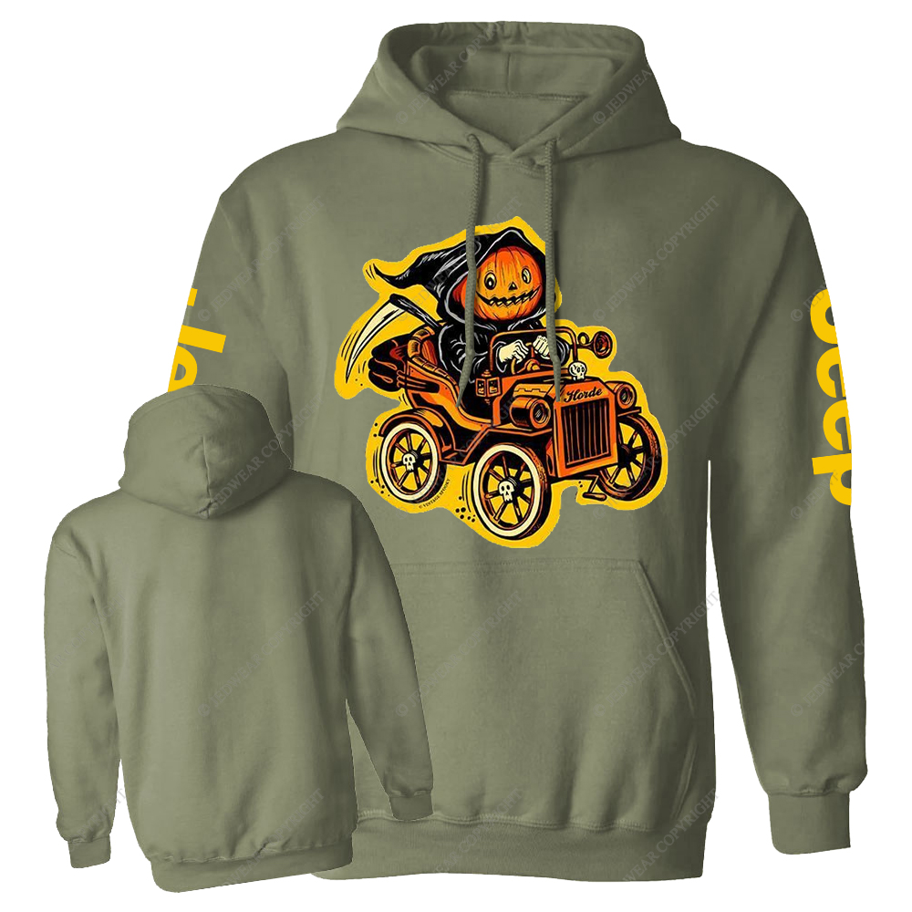 Halloween Grim Reaper Is Coming Jp Casual Hoodie