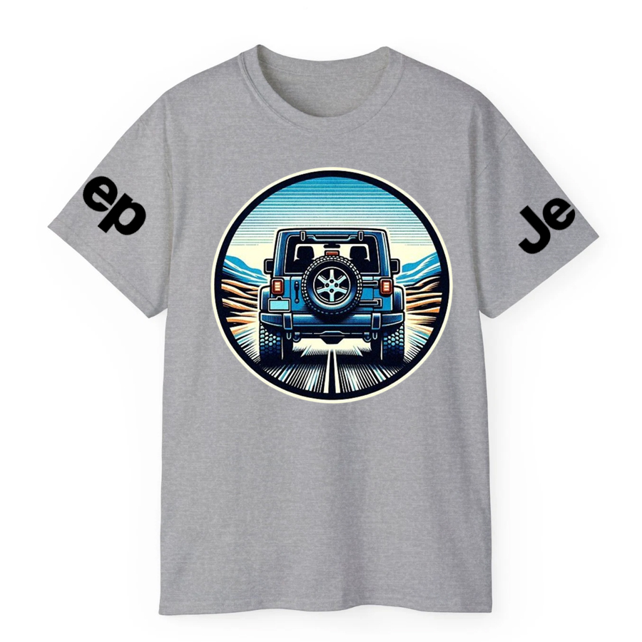 4-wheeling off in to the desert sunset Jp T-Shirt