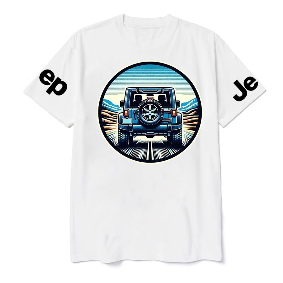 4-wheeling off in to the desert sunset Jp T-Shirt