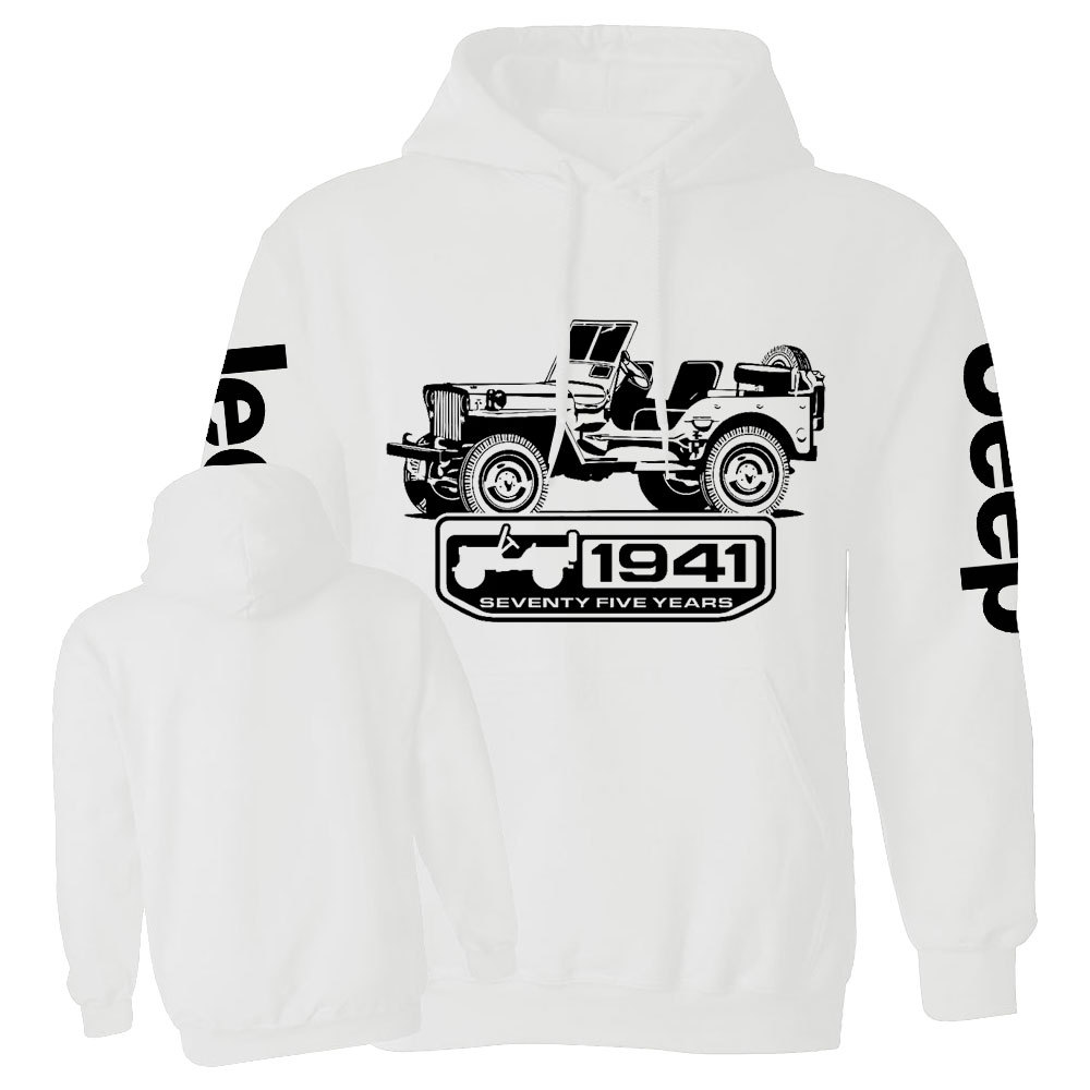Willys 1941 Seventy Nine Years Jp Lover Casual Hoodie