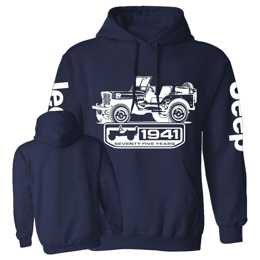 Willys 1941 Seventy Nine Years Jp Lover Casual Hoodie