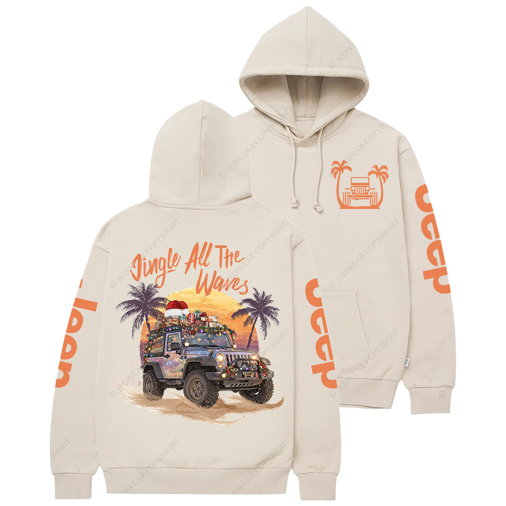 Jingle All The Waves Jp Casual Hoodie