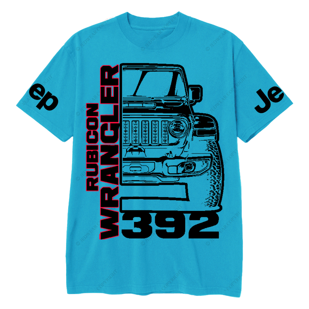 Rubicon Wrangler 392 V8 Trail King Off-Road Muscle Icon Jp T-Shirt