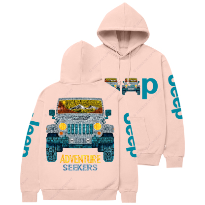 Adventure Seekers Jp Casual Hoodie