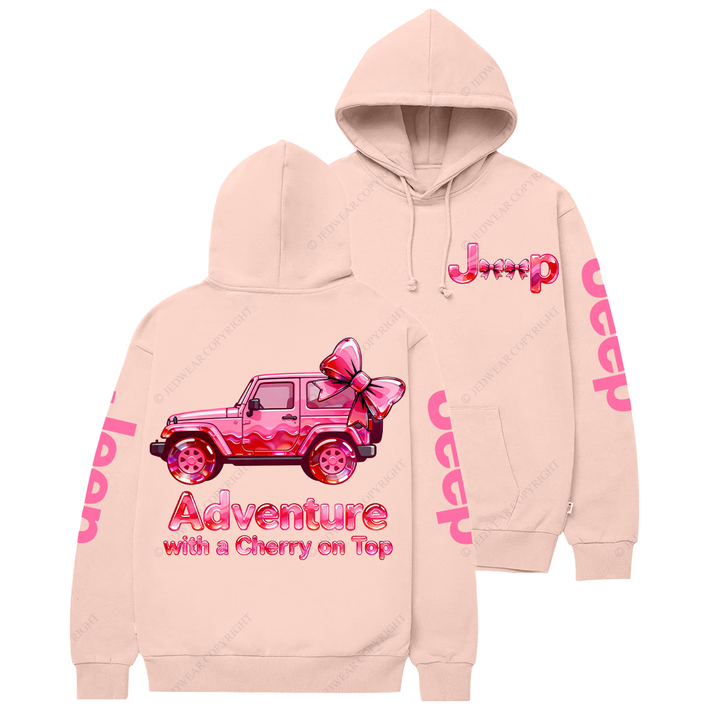 Adventure With A Cherry On Top Candy Style Jp Casual Hoodie