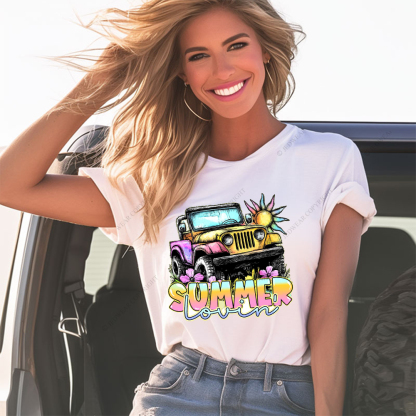 Colorful 4x4 Summer Lovin T-Shirt