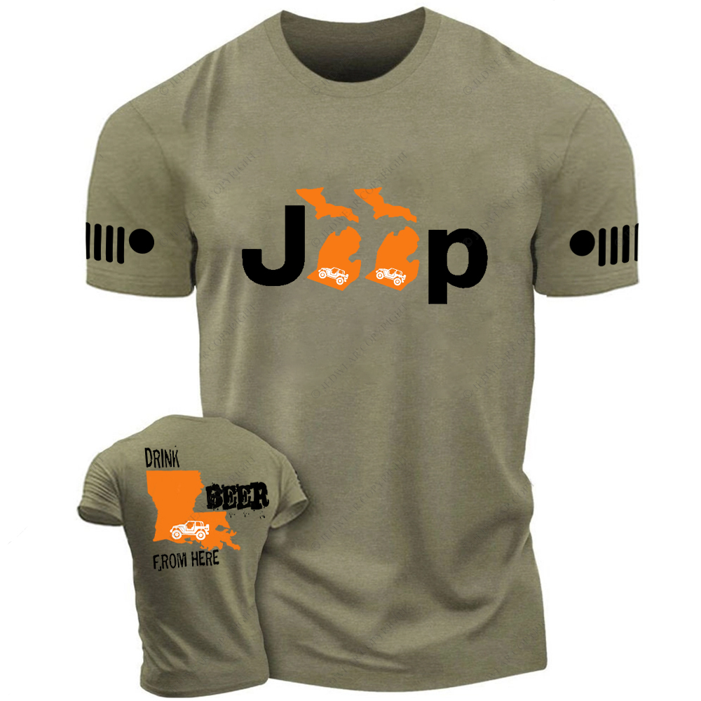 Map Of The Americas Jp T-Shirt