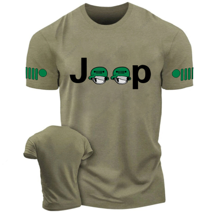 Cartoon Green Car Funny Jp T-Shirt