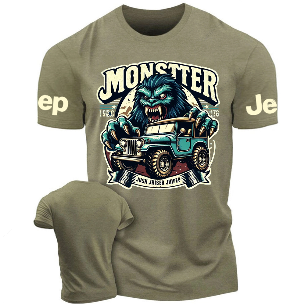I Will Design Monster Vintage Jp T-Shirt