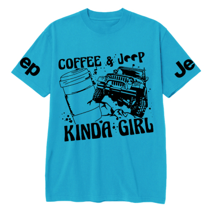 Coffee And Car Kinda Girl Jp T-Shirt