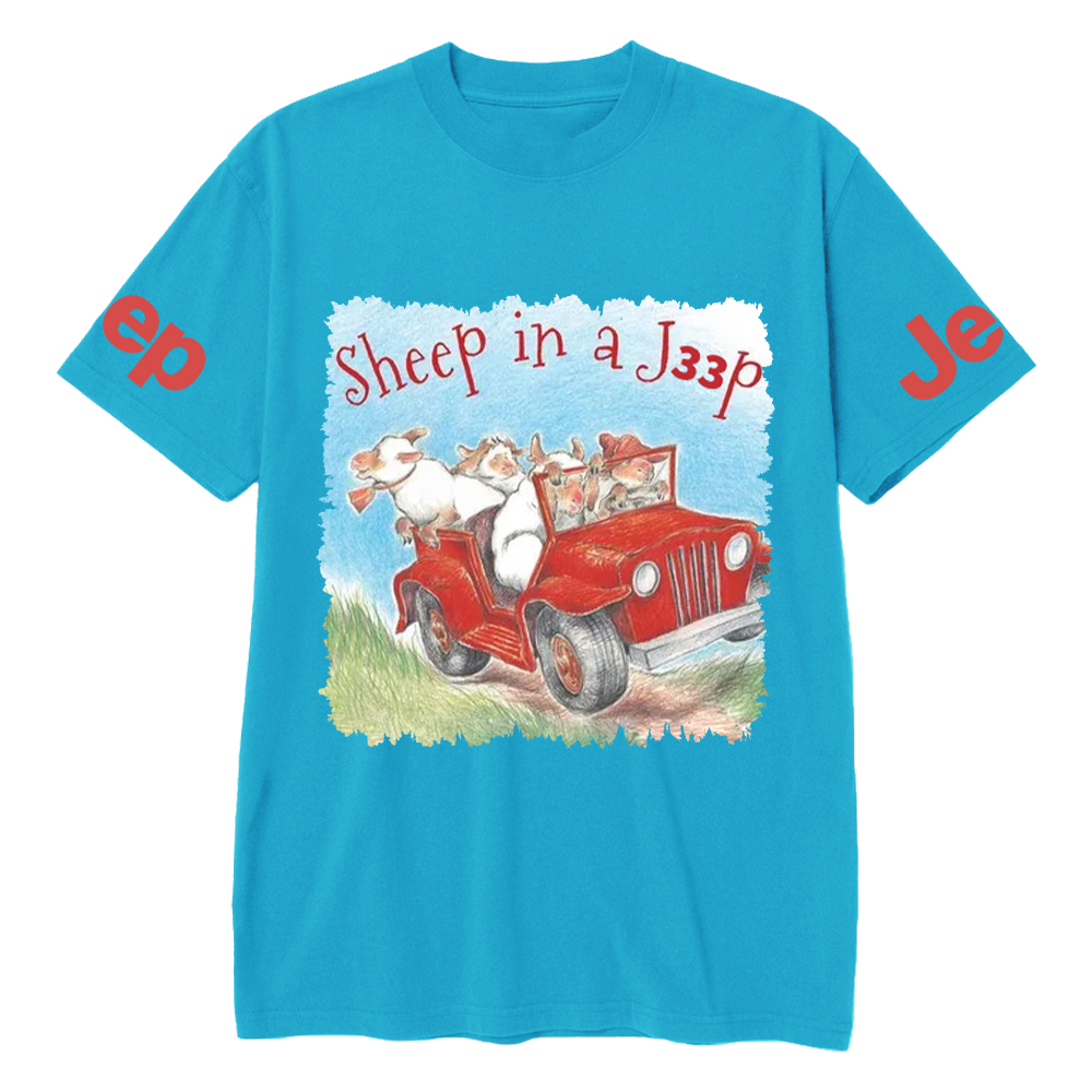 Sheep In A Car Jp T-Shirt