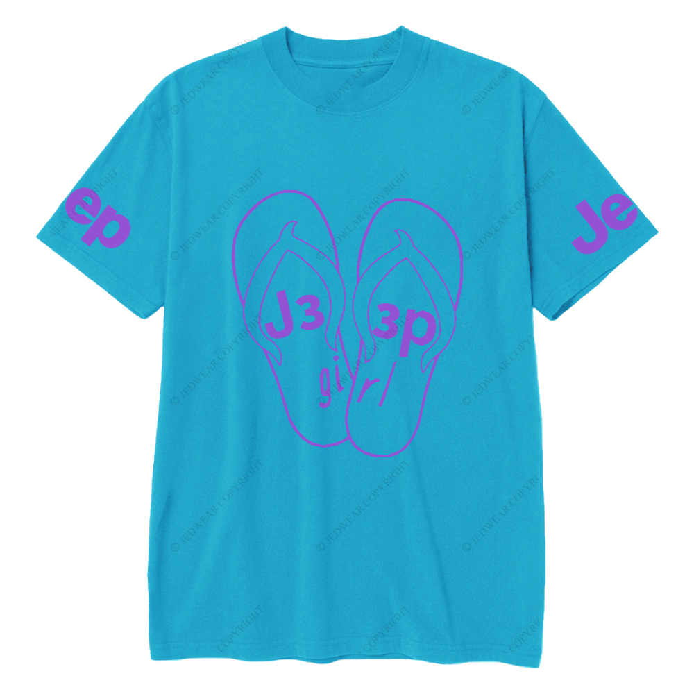 Off-Road Girl Slippers Jp T-Shirt