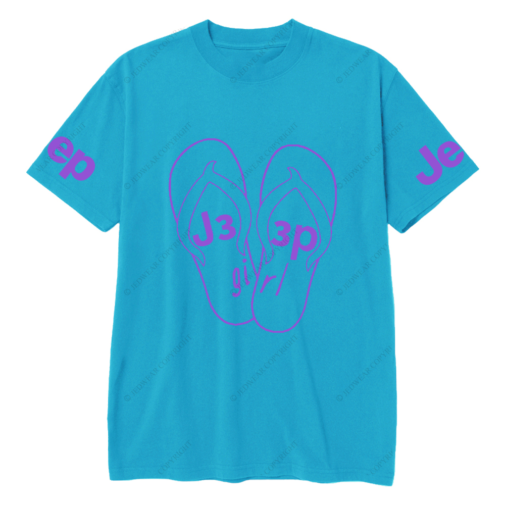 Off-Road Girl Slippers Jp T-Shirt