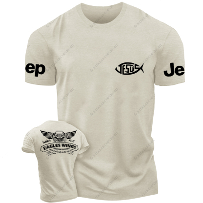 Religion Jesus Eagles Wings Isaiah  40:31 Jp T-Shirt