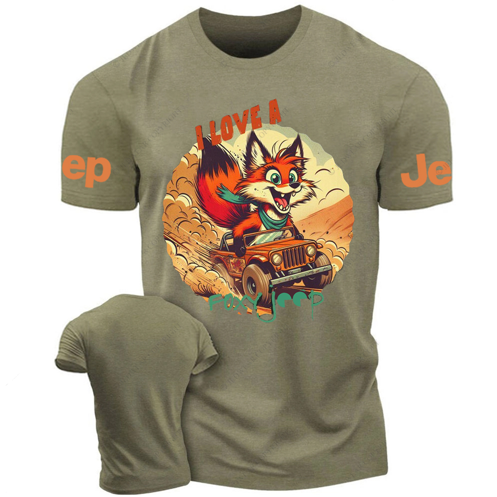 I Love A Funny Fox Jp T-Shirt 