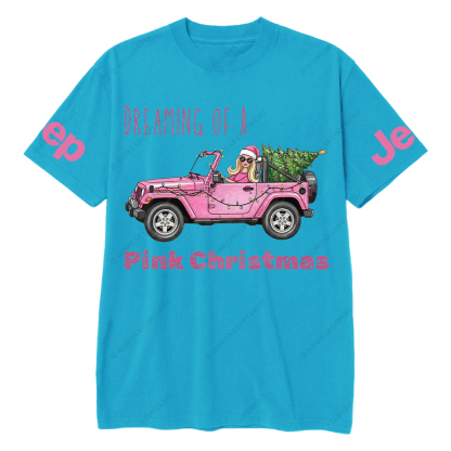 Dreaming Of A Pink Christmas Jp T-Shirt