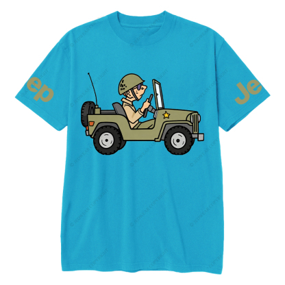 Cartoon Funny Willys Jp T-Shirt