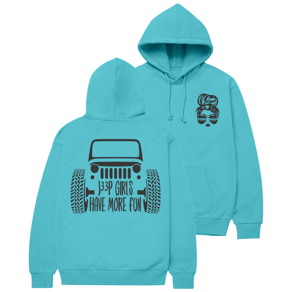 Girls Have More Fun Jp Casual Hoodie