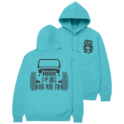 Girls Have More Fun Jp Casual Hoodie