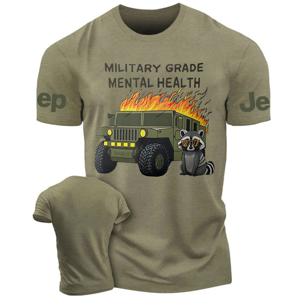 Military Grade Mental Health Jp T-Shirt 