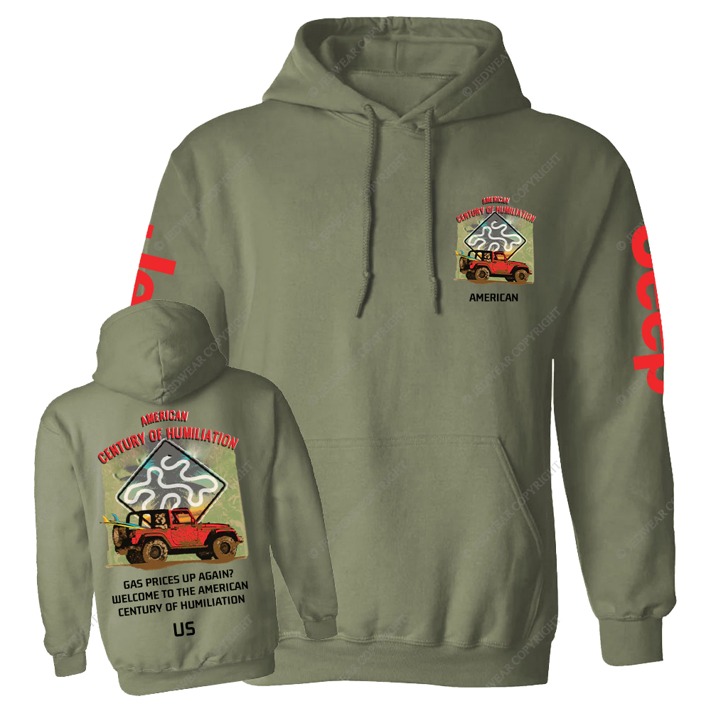 American Century Of Humiliation Jp Casual Hoodie