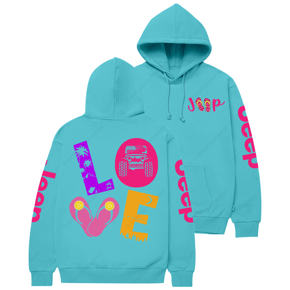 Love Offroad American Forest Jp Casual Hoodie