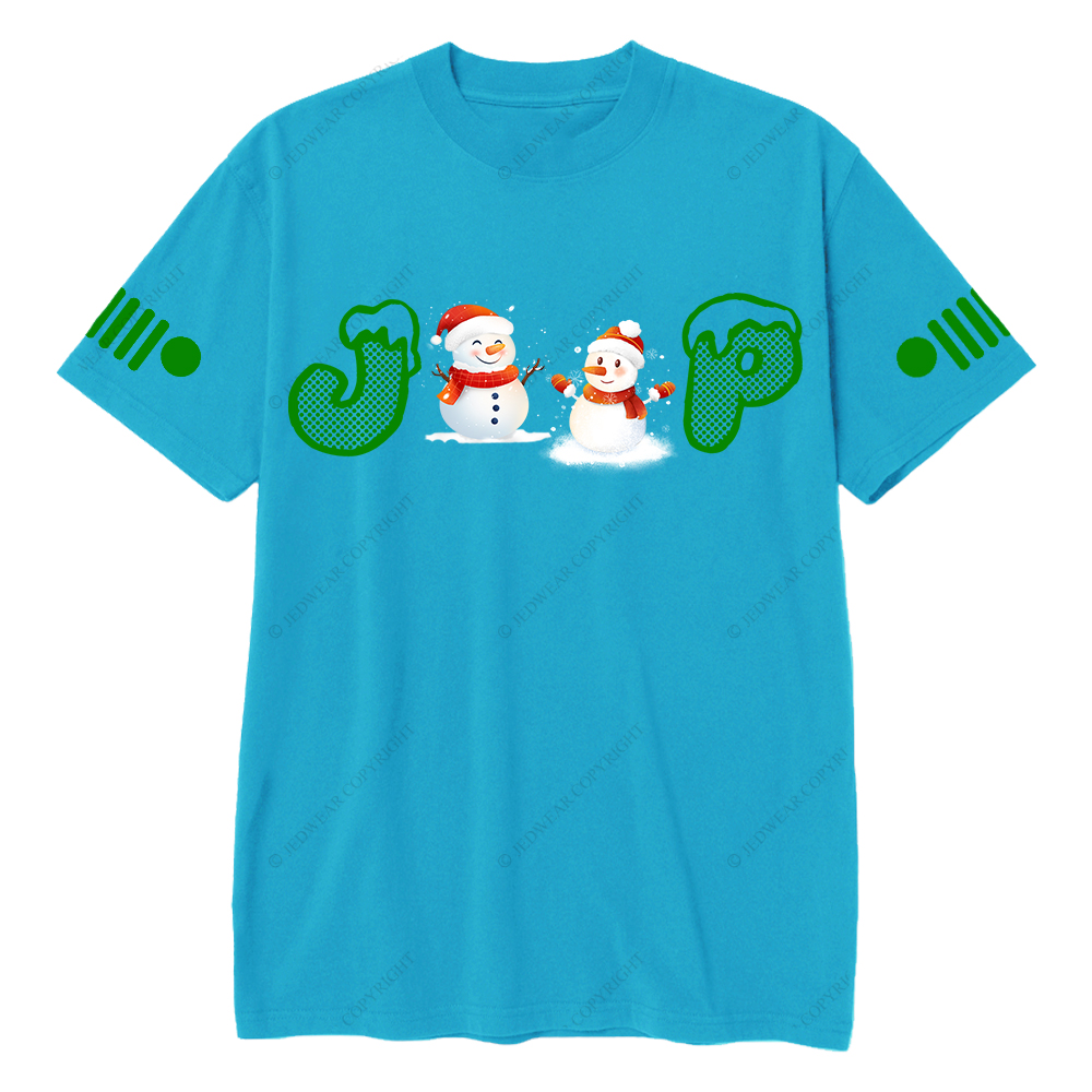 Merry Christmas Snowman Jp T-Shirt