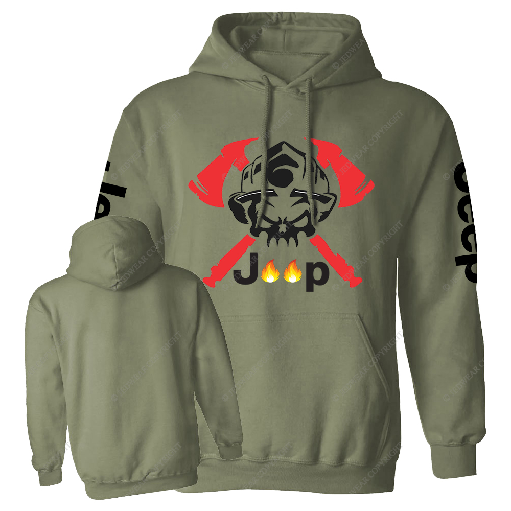 JP Firefighter Fire Extinguishing Tools Jp Casual Hoodie
