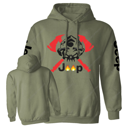 JP Firefighter Fire Extinguishing Tools Jp Casual Hoodie