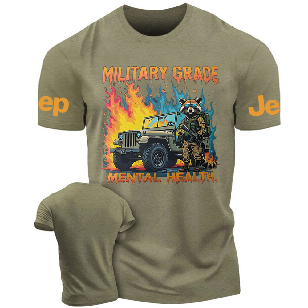 Military Grade Mental Health Jp T-Shirt 